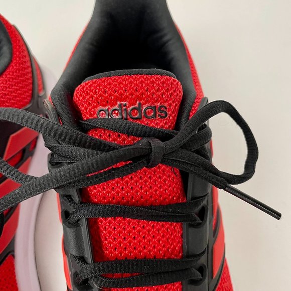 Men's Adidas Energy Cloud 2 Red Black Colourway Runners Sneakers, Size 10.5 - Picture 7 of 10